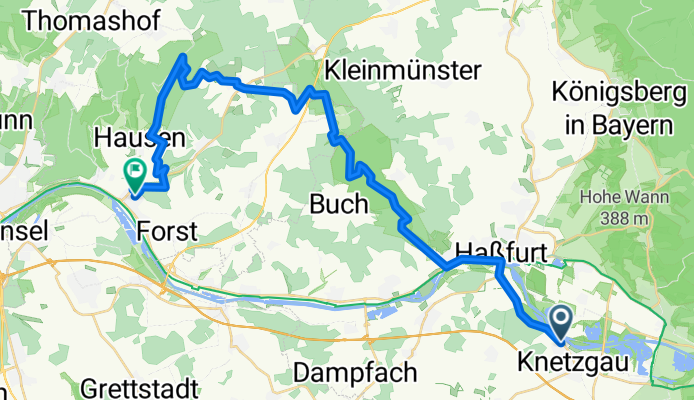 Von Knetzgau bis Schonungen