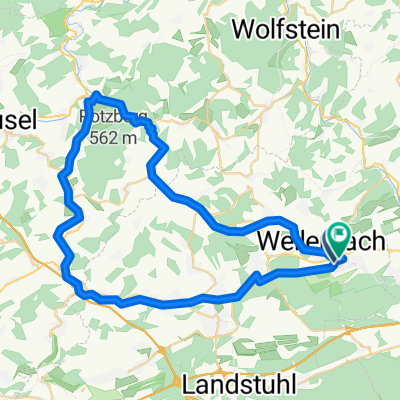 Am Schlagbaum, Rodenbach nach Am Schlagbaum, Rodenbach