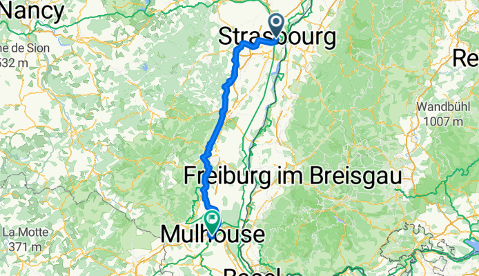 Straßburg - Mulhouse