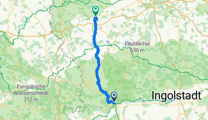 Ellwangen - Ansbach