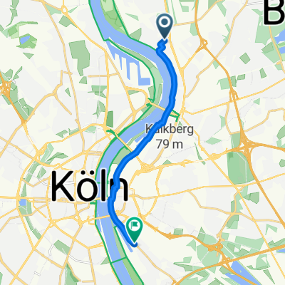 Moses-Heß-Straße nach Allerseelenstraße