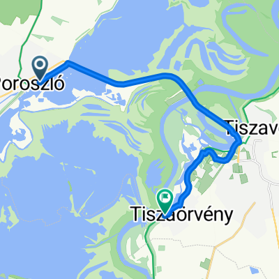 Poroszló - Kinizsi út, Tiszafüred