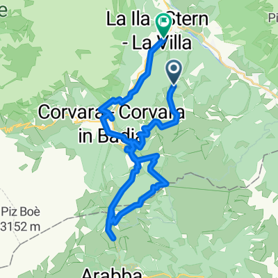 Route in Badia