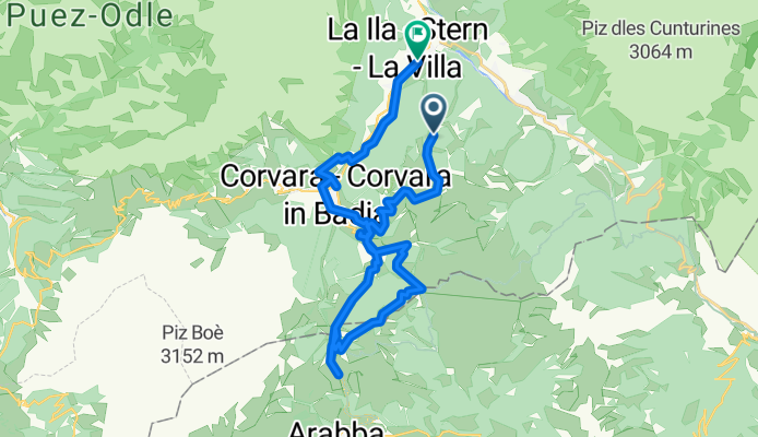 Route in Badia