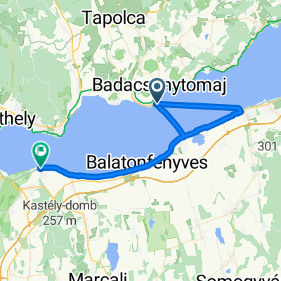 Badacsonytomaj - Kossuth Lajos utca, Balatonberény