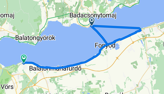 Badacsonytomaj - Kossuth Lajos utca, Balatonberény