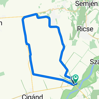 381-es főút, Cigánd - 381-es főút, Cigánd