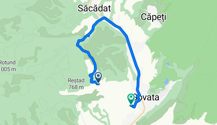 Strada Pietrișului - Iszujka - Szakadát