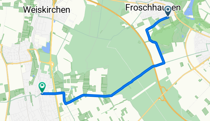 An der Lache, Seligenstadt nach Ludwigstraße, Rodgau