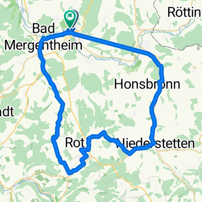 Odenwaldstraße nach Odenwaldstraße