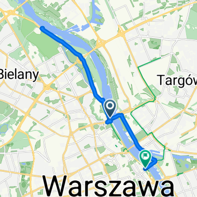 Wenedów, Warszawa do Powiśle, Warszawa
