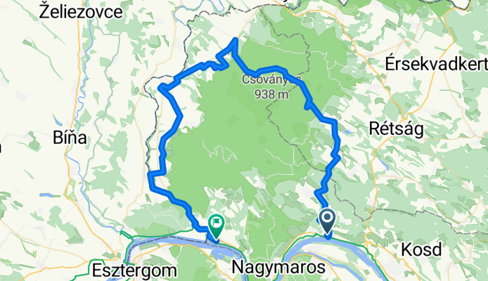 Verőce-Nógrádi vár-Diósjenő-Szob