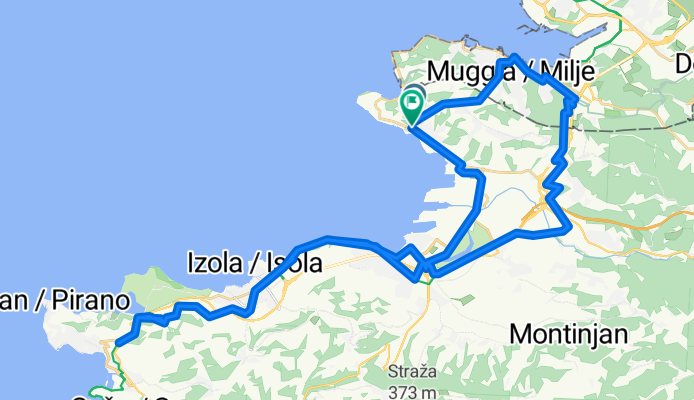 Jadranska cesta, Ankaran-Ancarano do Jadranska cesta, Ankaran-Ancarano