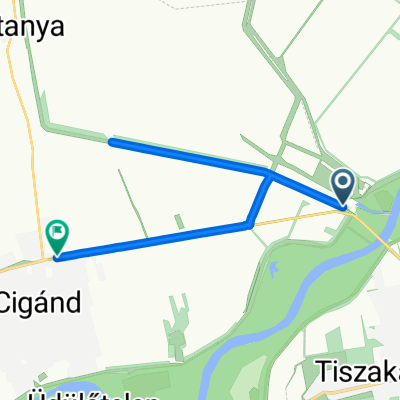 381-es főút, Cigánd - Fő utca, Cigánd