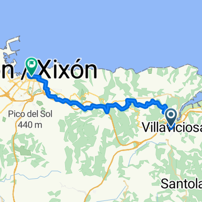 Villaviciosa - Gijón