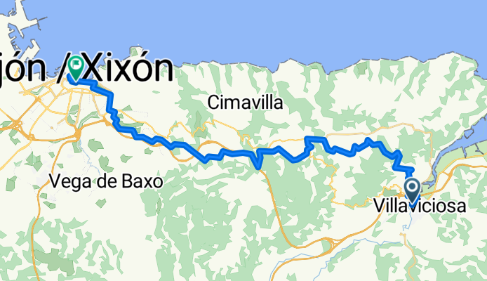 Villaviciosa - Gijón