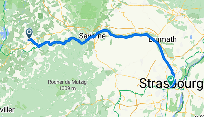 Quai Jean XXIII to Rue du Puits