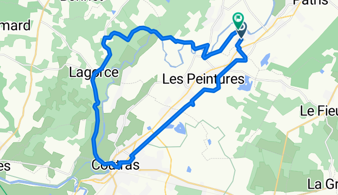 De Lieu dit Monfourat à Lieu dit Monfourat