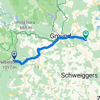 Von Moorbad Harbach bis Pürbach