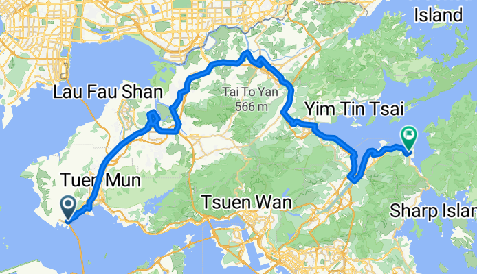 Moderate route