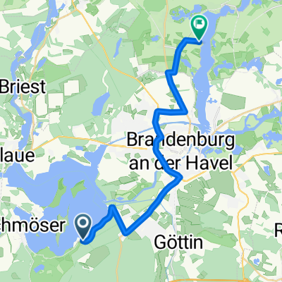 Malge, Brandenburg an der Havel nach Seestraße, Beetzsee