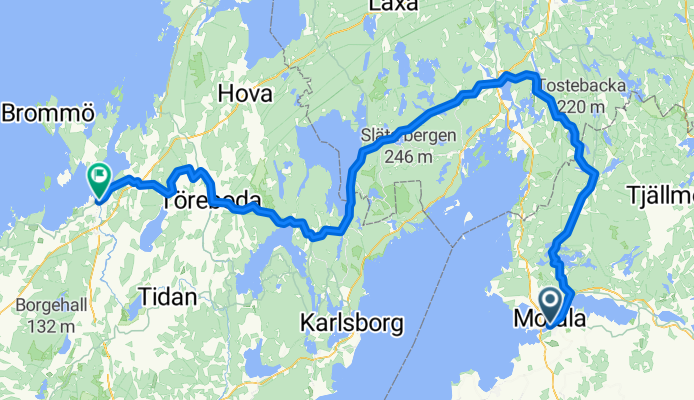 Motala nach Mariestad