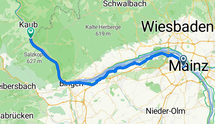 Von Mainz bis Bacharach