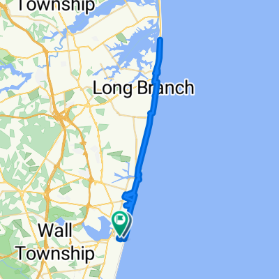 Ocean Ave, Belmar to Eighth Ave, Belmar