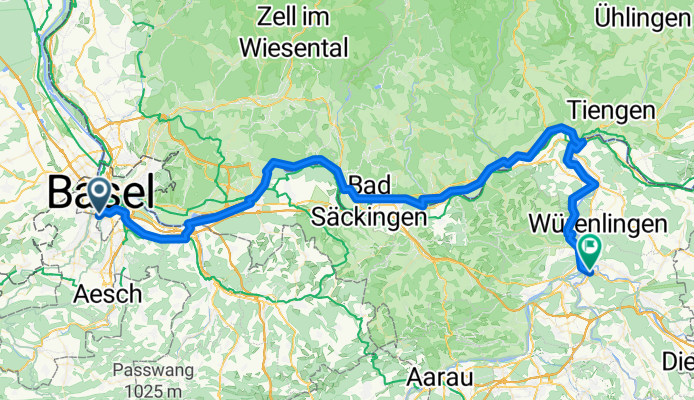 Gempenstrasse to Feldstrasse