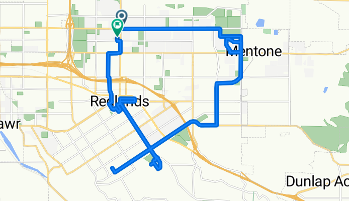 San Bernardino Ave, Redlands to San Bernardino Ave, Redlands