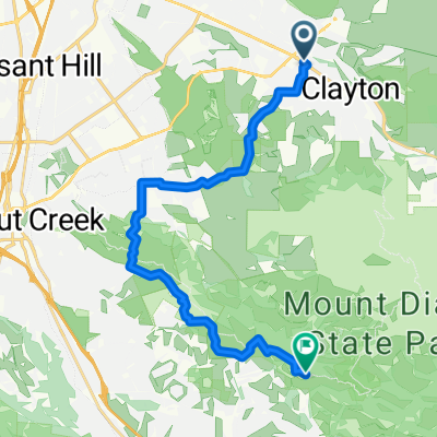 Clayton Rd, Clayton to Alamo
