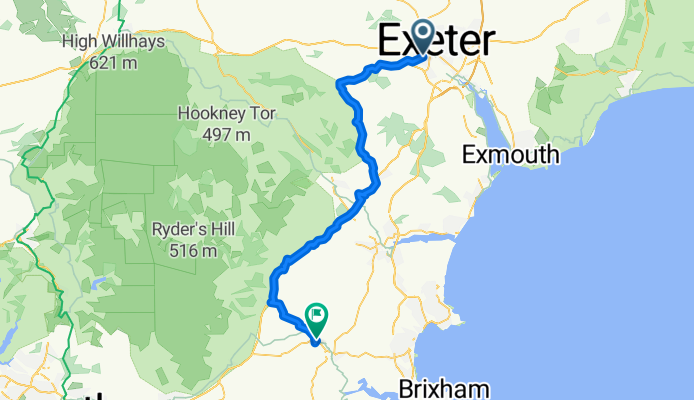 From Exeter to Totnes