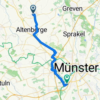 Von Nordwalde bis Münster