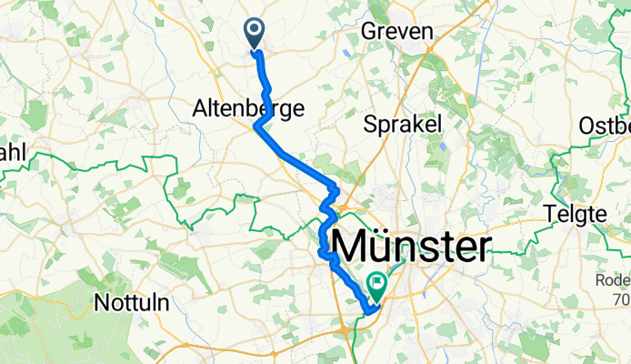 Von Nordwalde bis Münster