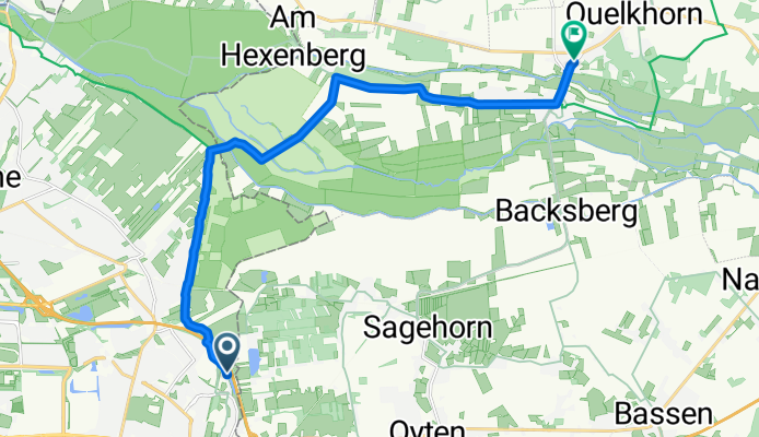 Neuwieder Straße nach Eiscafe Quellhorn