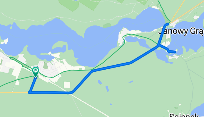 Kolejowa, Augustów do Kolejowa, Augustów