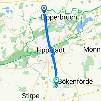 Nelkenweg nach Weringhauser Straße