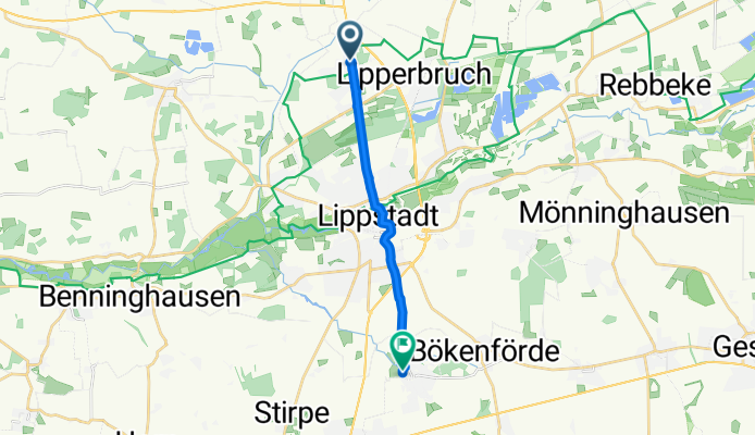 Nelkenweg nach Weringhauser Straße