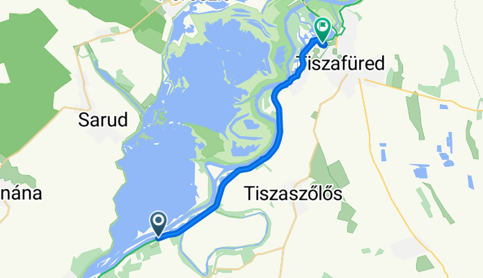 Keszeg utca, Tiszaderzs - Tiszafüred