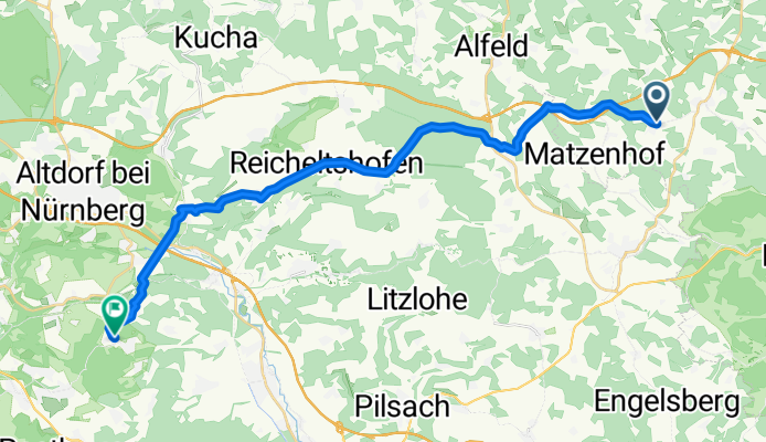 Riedelhofer Straße, Birgland nach Dorfstraße, Burgthann