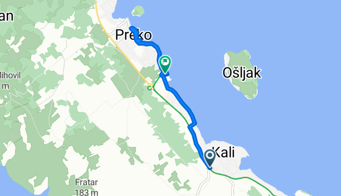 Put Vele Luke nach Bilišće