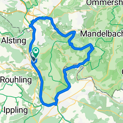 Saarbrücker Straße nach Kloppstraße