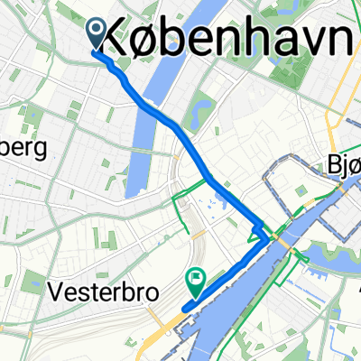Ruhige Route