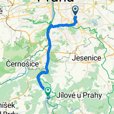 Sídliště, Davle do Podle náhonu, Praha 4