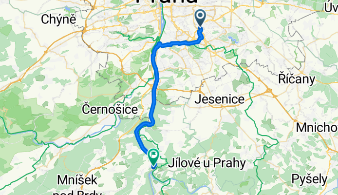 Sídliště, Davle do Podle náhonu, Praha 4