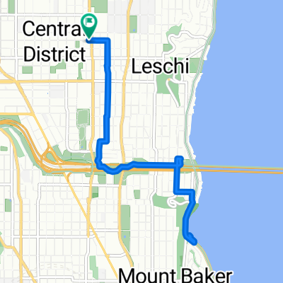 Route in Seattle