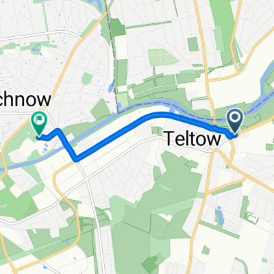 Lichterfelder Allee, Teltow nach Kleinmachnow