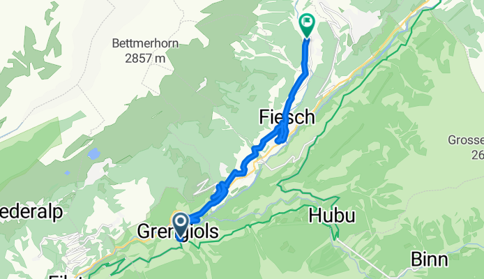 Grengiols nach Fieschertal, Stoneman