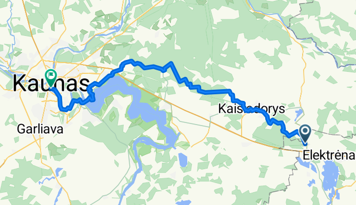 Elektrėnai - Kaunas