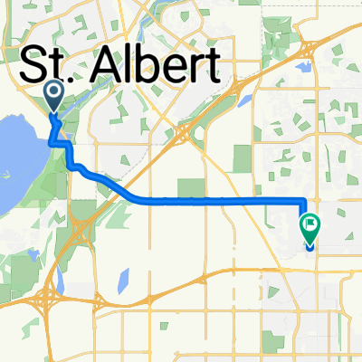 Grey Nuns White Spruce Park Tr, St. Albert to 130 St NW, Edmonton